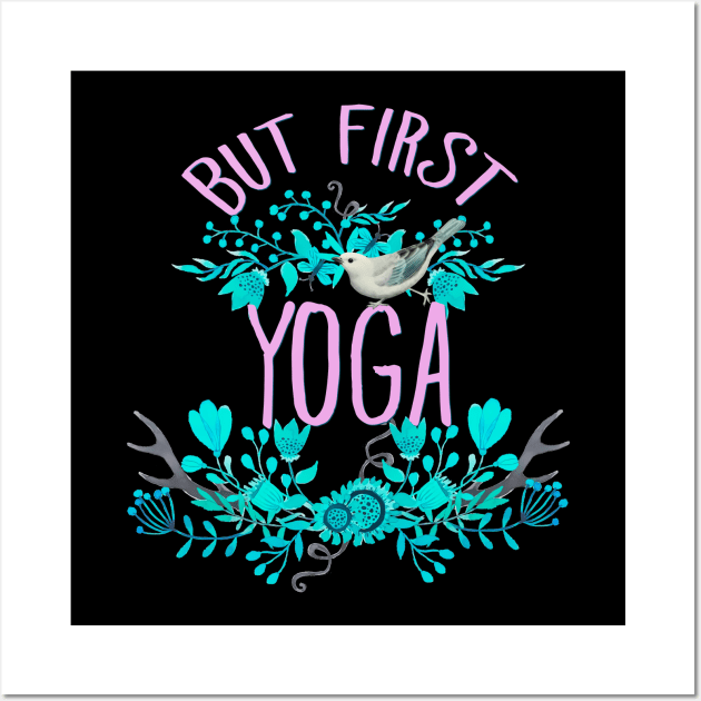 But first, Yoga Wall Art by LebensART